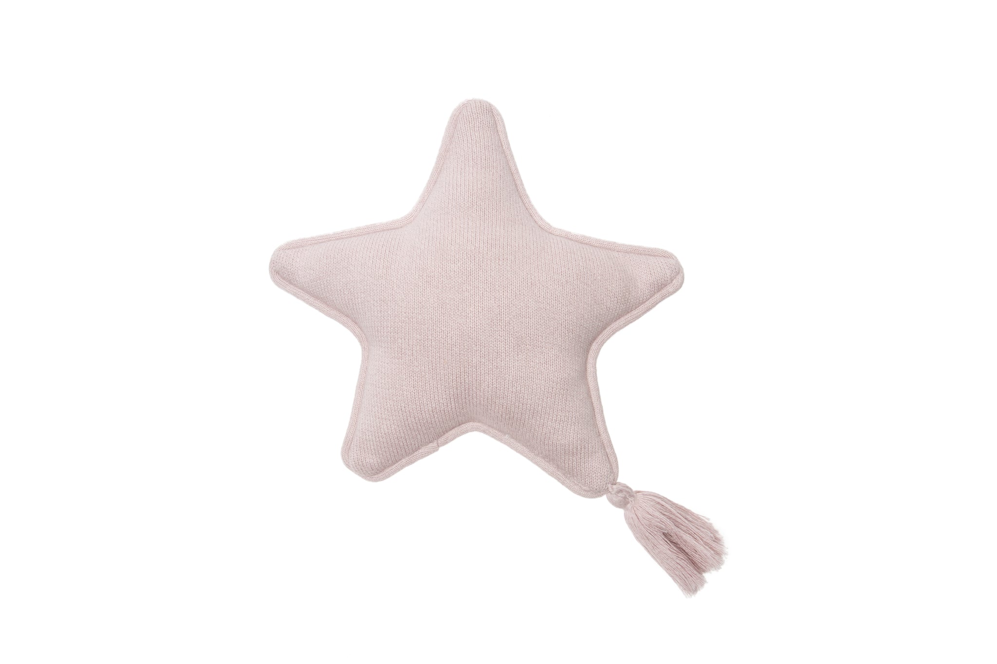 Cojín Tejido Twinkle Star Pink Pearl